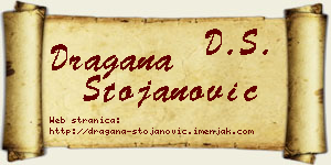 Dragana Stojanović vizit kartica